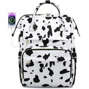 LOVEVOOK Laptop Backpack for Women Anti-Theft Travel Backpack with USB Charging.